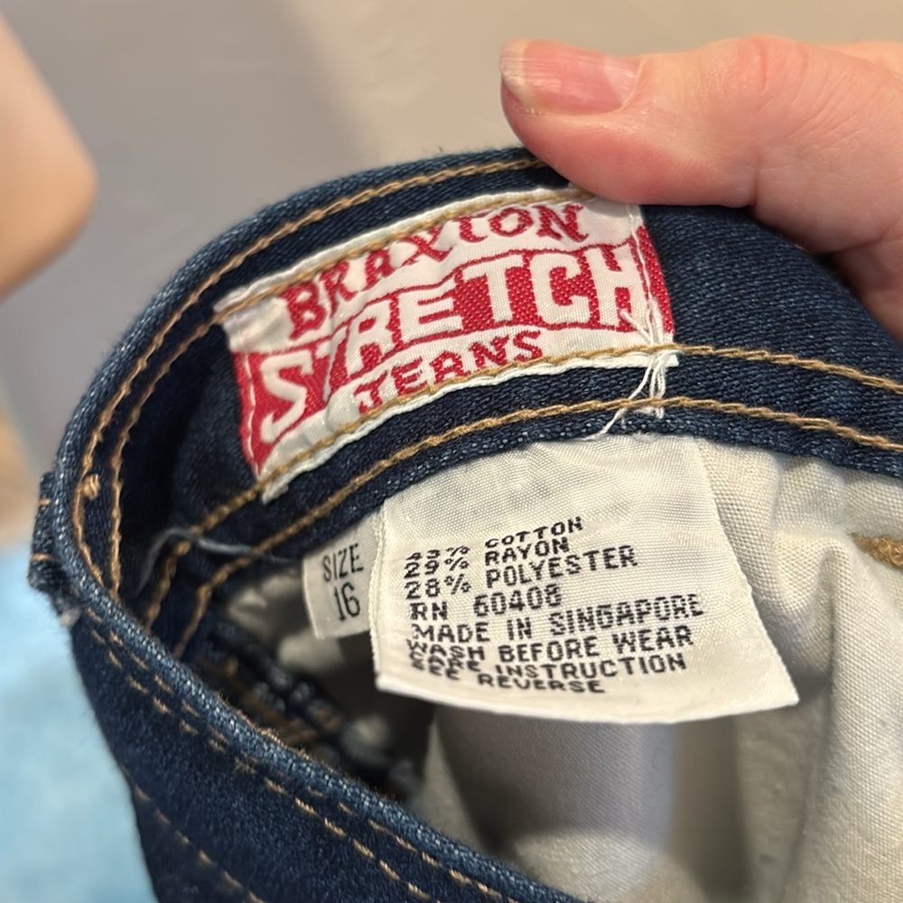 Braxton Jeans New Size 16 Amazing - Picture 3 of 6